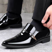 Brand WHITBY COD Giày lười nam da bò Giày mocasins Giày lái xe thông