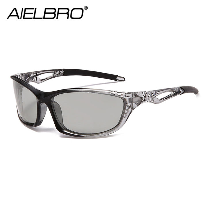 aielbro-แว่นกันแดดผู้ชาย-photochromic-ขี่จักรยานแว่นตา5สีขี่จักรยานแว่นกันแดดกีฬากลางแจ้งสำหรับจักรยานแว่นกันแดดผู้หญิง