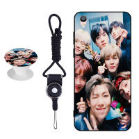 BTS เคสโทรศัพท์สำหรับ5.0เคสโทรศัพท์มือถือ ASUS ZenFone/A007 (ZB501KL) ซิลิคอนนุ่มกรณีที่มีรูปแบบเดียวกันแหวนและเชือก