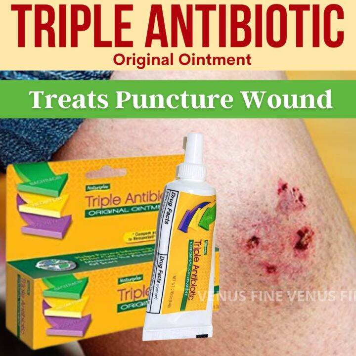 【READY STOCK】 VENUS FINE Triple Antibiotic Original Ointment Best for