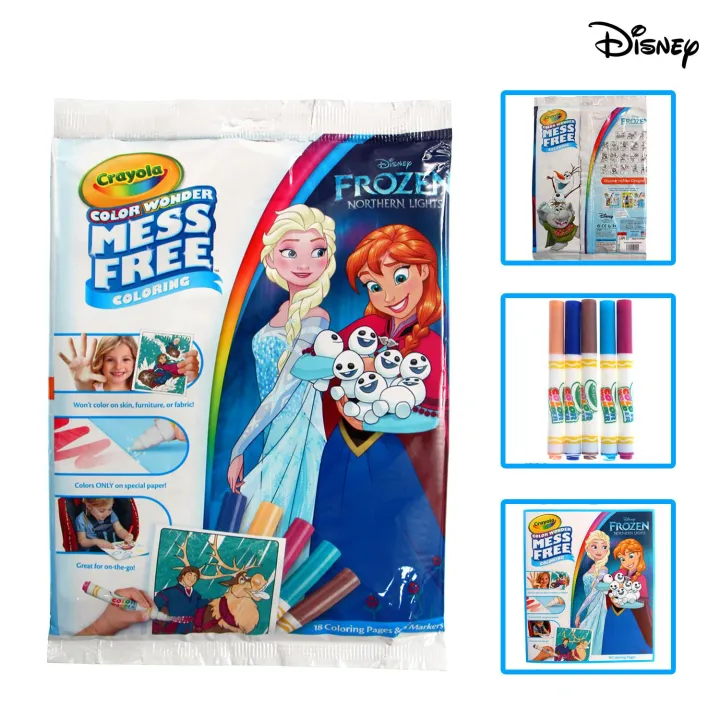 Crayola Disney Frozen Mess Free Coloring | Lazada PH