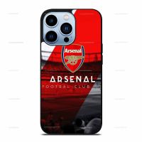 Arsenal Logo Phone Cases For iPhone 13 Pro Max Xr 11Pro 11 8Plus 11Promax Xsmax 12Pro Xs 8 12 X Samsung S21 S21 Ultra Note20 S20 S10 Note8 Note9 Note10 Huawei Mate40 P40 P30 Mate 30