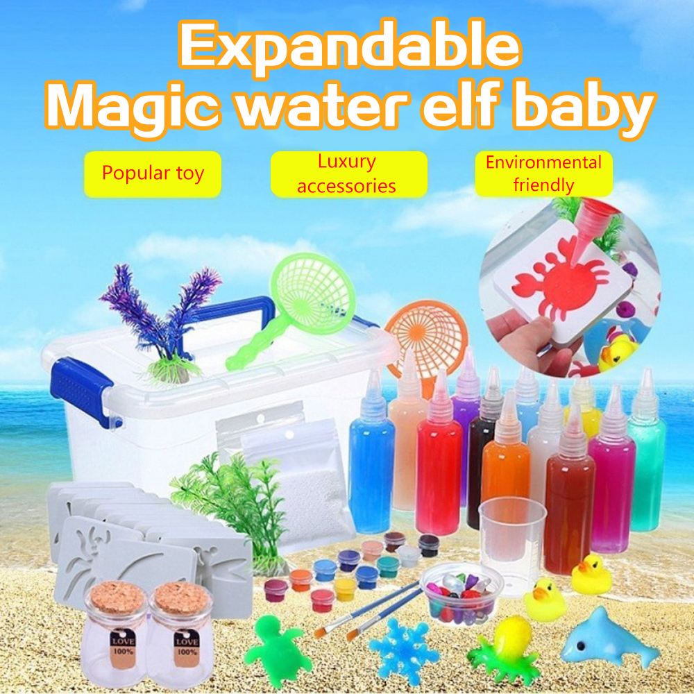 Air Magic Set Elf Ocean Kids Seni Buat Tangan Seni DIY Edukasi Main untuk kanak kanak Air Magic Elf