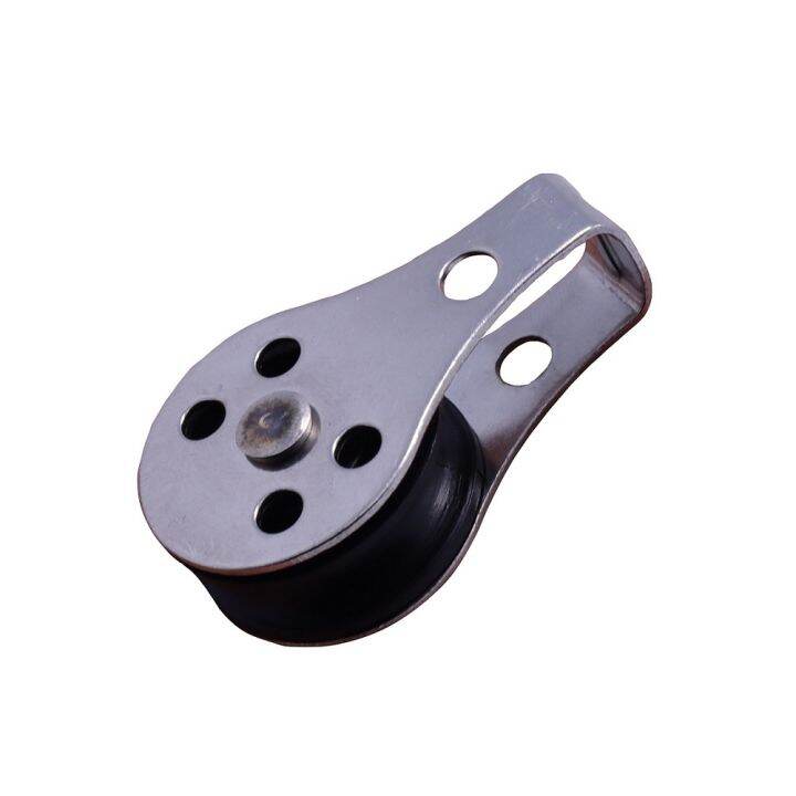 1PCS 316 Stainless Steel Pulley 45mm Blocks Rope Marine Hardware For