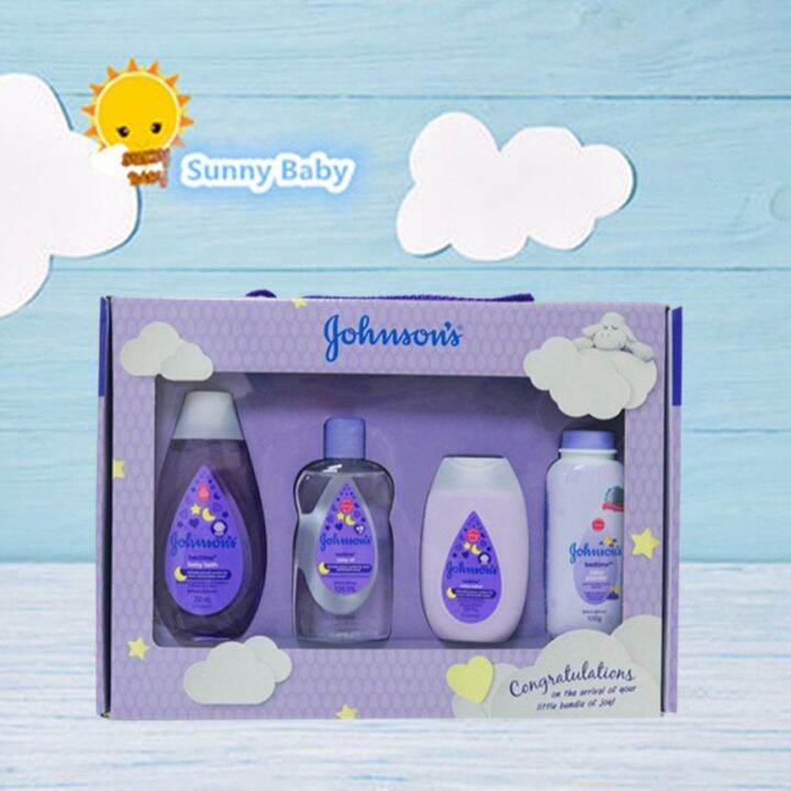 Johnson's Baby Bedtime Gift Set Lazada