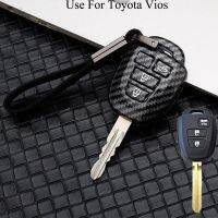 Angel For Toyota Vios xle gen3 gen4 Gen 4 Carbon fiber Car Key Cover Remote Control 2/3/4Button Key cover Hard Key Cover (WCN-03)