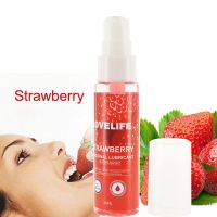 Edible Lubricant Strawberry Flavor For Water Based Lubricant Oral Sex Oil Adult Body Massage Gel