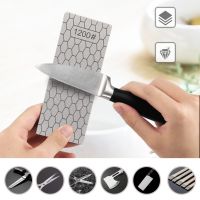 【CW】 Diamond honeycomb grinding blade sharpening tool 400  600  1000  1200  Household kitchen sharpening stone Portable gadget