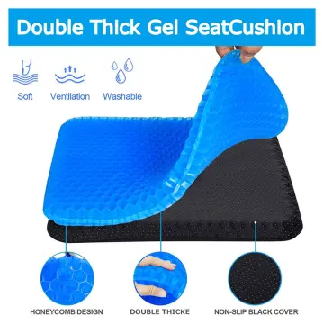 Gel Seat Cushion, Cooling Seat Cushion Thick Big Breathable Honeycomb  Design Abs