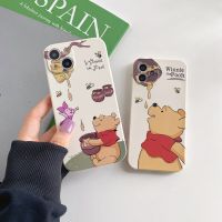 Mobomixi เคส Samsung A50 A50S A30S A30 A20 J2นายก J7นายก A51 A71 A31 A12 A13 A14 A21S หมีพูห์น่ารัก A02S A52 A72 A03S A22 M32 4G การ์ตูนและหมูเคสโทรศัพท์