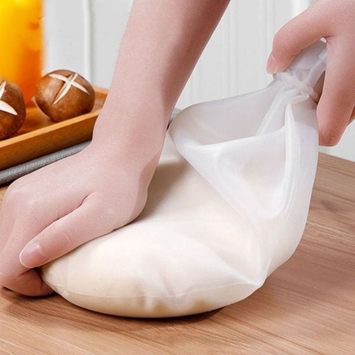 lin-jia-feng-ถุงนวดแป้งอาหารเกรดแป้งถุงซิลิโคนอบทำอาหารเครื่องมือขนมอบพิซซ่า