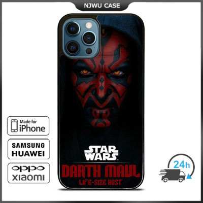 StarWars Darth Maul Phone Case for iPhone 14 Pro Max / iPhone 13 Pro Max / iPhone 12 Pro Max / XS Max / Samsung Galaxy Note 10 Plus / S22 Ultra / S21 Plus Anti-fall Protective Case Cover