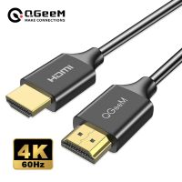 QGeeM 4K HDMI Cable HDMI 2.0 Adapter for Xiaomi Xbox Serries X PS5 PS4 TV Box Chromebook Laptops HDMI Splitter Digital Wire Cord TV Accessories