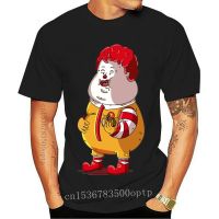Mcdonalds fries burger graphic design T-Shirt Mens Cotton Round Neck Short Sleeve T-Shirt