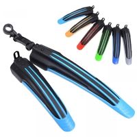 【Ready Stock】♞⊙☌ D44 2Pcs MTB Mountain Bike Fenders Set Bicycle Mudguard Wings For Bicycle Front And Rear Fenders