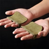 YONGCIXU ฟิตเนสทนทานยกน้ำหนัก Pull-Ups การฝึกอบรม Half Finger Body Building Protection ถุงมือ Gym Hand Grip Hand Grips ถุงมือ Hand Gloves