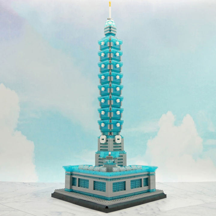 yz-072-world-architecture-ไทเป101-financial-center-tower-mall-diy-mini-diamond-blocks-bricks-building-toy-for-children-no