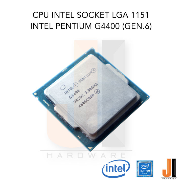 cpu-intel-pentium-g4400-2-cores-2-threads-3-3-ghz-3-mb-l3-cache-54-watts-tdp-no-fan-socket-lga-1151-สินค้ามือสองสภาพดีมีการรับประกัน