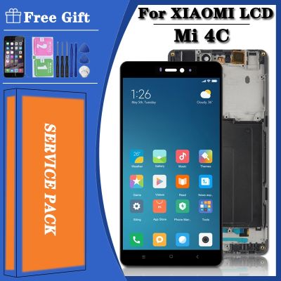 【CW】 5.0 quot;Original For Xiaomi Mi 4C LCD Mi4C 4c Display Touch Screen Panel Digitizer Assembly with Frame