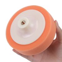 【CW】 1PC 125mm Car Polishing Polisher Sponge Buffing Waxing Washer Accessories