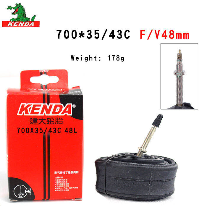 Kenda Inner Tube 700 x 35/43c 48mm Presta Valve / French Valve(FV) Anti