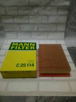 กรองอากาศ BMW  Z4  E85 ( 2002 - 2009 ) รุ่น  2.2i,  2.5i,  3.0i  Engine Air Filter Mann C 25114 / C25114