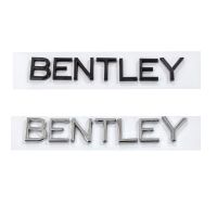 Logo Huruf สำหรับ BENTLEY Flying Spur Bentayga คอนติเนนตอลจีทีตัวนูนติดฝากระโปรงท้ายหลังรถดัดแปลงดัดแปลงตราปรับปรุงใหม่