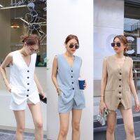 new arrival?mini blazer set (550฿ฟรีส่ง) ชุดเซทสูทขาสั้น การันตีงานดีเหมือนเดิม