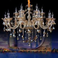 New Luxury led crystal Chandelier K9 large crystal chandeliers 68101518 arm Living Room modern Lustres De Cristal chandelies