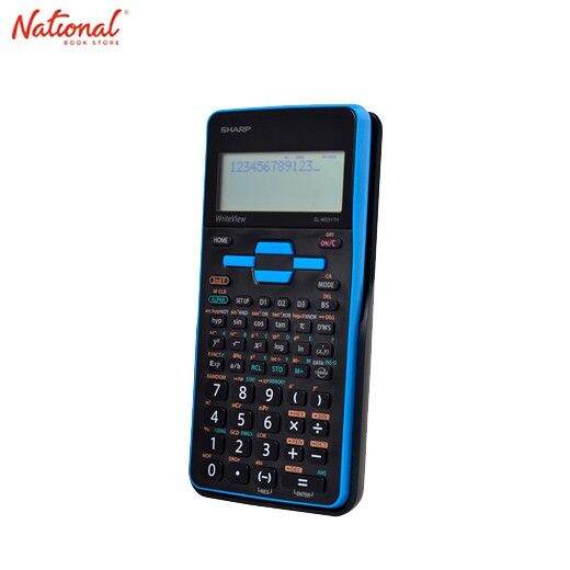 Sharp Scientific Calculator Elw531Thbl 422Functions Battery Operated