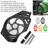 Engine Chain Guard Sprocket Cover Protector For KAWASAKI ER6N ER4F ER6F Ninja 400 650 Vulcan S VN650 Veysys 650 ER-6N Ninja400