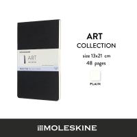Moleskine สมุดสเก็ตซ์ภาพ แบบฉีก ปกกระดาษ สีดำ MOLESKINE SKETCH PAD KRAFT BLACK