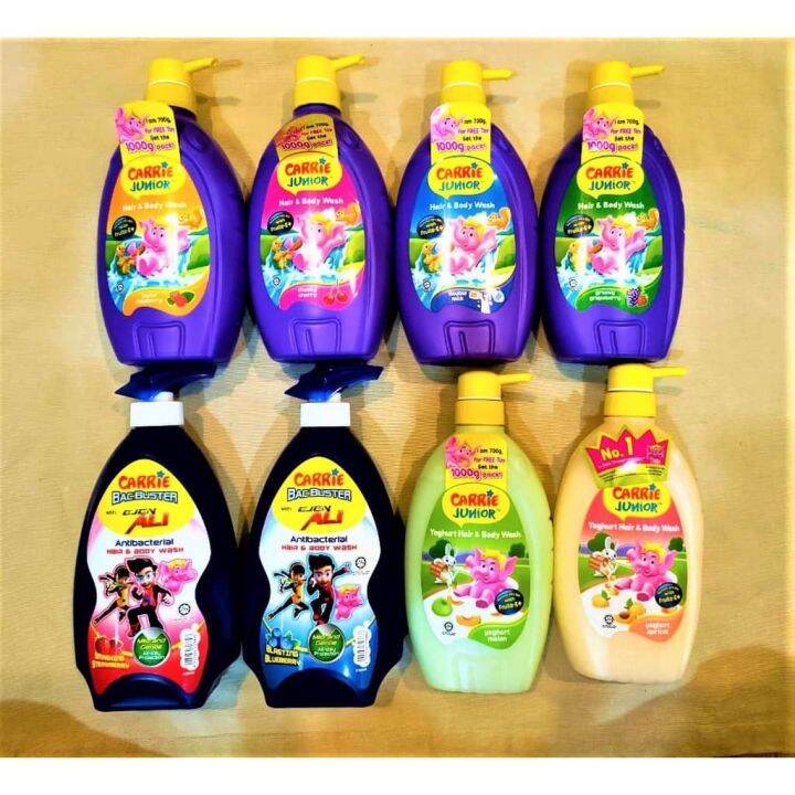 Carrie Junior Hair Body Wash 700G BacBuster Ejen Ali Yoghurt -Offer Now ...