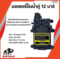 ปั้มคู่ มอเตอร์ปั้มเครื่องพ่นยา ขนาด 12 บาร์ 12 โวล ENERGY WALRUS