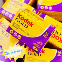 1ม้วนฟิล์มสีทอง KODAK 200 135 35มม. เปิดรับแสง36