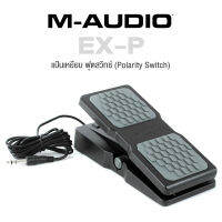 M-Audio® EX-P  Expression Controller Pedal แป้นเหยียบ ฟุตสวิทช์ มาพร้อมสายแจ็คขนาด 1/4 นิ้ว สำหรับต่ออุปกรณ์ของ M-Audio (Polarity Switch)