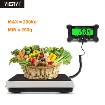 Food Kitchen Scale Next-Shine Rechargeable Digital Scale with LCD Backlit Display and Protective Tray, 5kg x 0.1 for Baking Cooking Meal Prep Postal