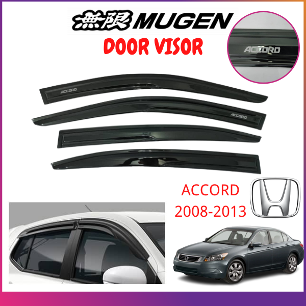 HONDA ACCORD 2008-2013 High Quality Mugen Door Visor Air Press Window ...