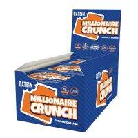 MILLIONAIRE CRUNCH Box (12X58g.) โอ๊ตตีน มินเลี่ยนแนร์ ครันช์ short bread High Protein Zero Sugar Vegan