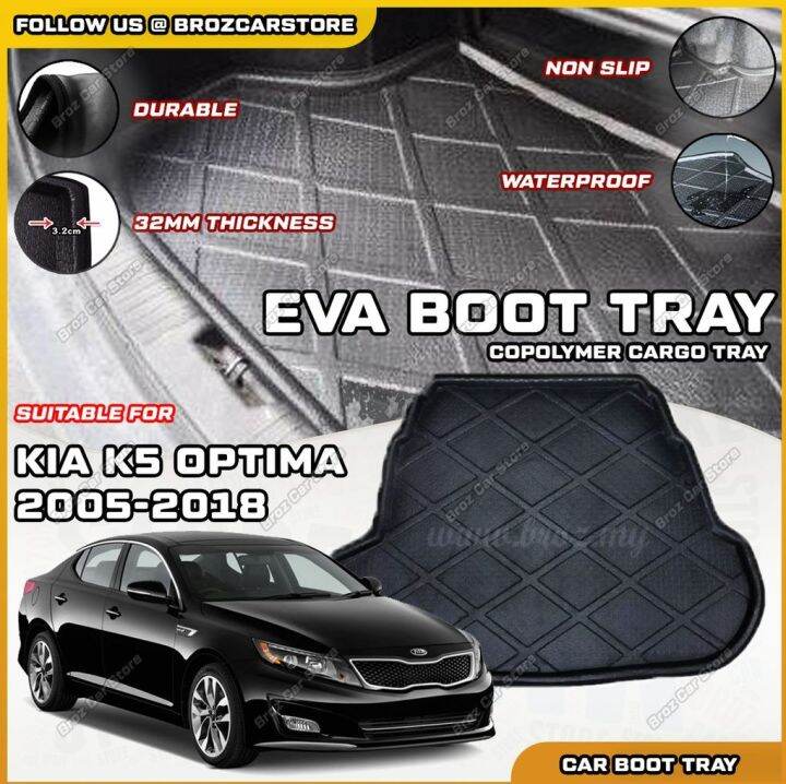 📥 For Kia K5 Optima 0518 EVA Copolymer Car Boot Tray Luggage Cargo