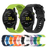 Gelang jam tangan untuk Garmin Venu SQ 2 2Plus gelang olahraga silikon 255 55 245M tali 22mm 20mm untuk Garmin Venu SQ 2Plus/Vivoactive 3 4