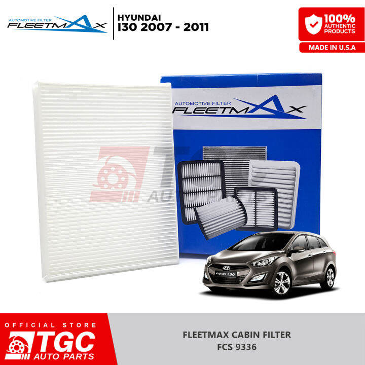 Fleetmax Cabin Filter / Aircon Cleaner for HYUNDAI i30 2007 - 2011 FCS ...