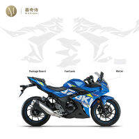 สำหรับ Suzuki GSX250R รถจักรยานยนต์สติกเกอร์ป้องกัน Transpar PPF-TPU Fairing Anti Scratch ฟิล์ม Shell Accessorie ป้องกัน Film