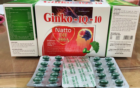 Viên uống bổ não ginkgo natto 1200mg - france group - ảnh sản phẩm 3