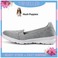 *HUSH PUPPIES รองเท้าโลฟเฟอร์ ส้นแบน แบบสวม ขนาดใหญ่ สําหรับผู้หญิง ไซซ์ EU 40 41 42