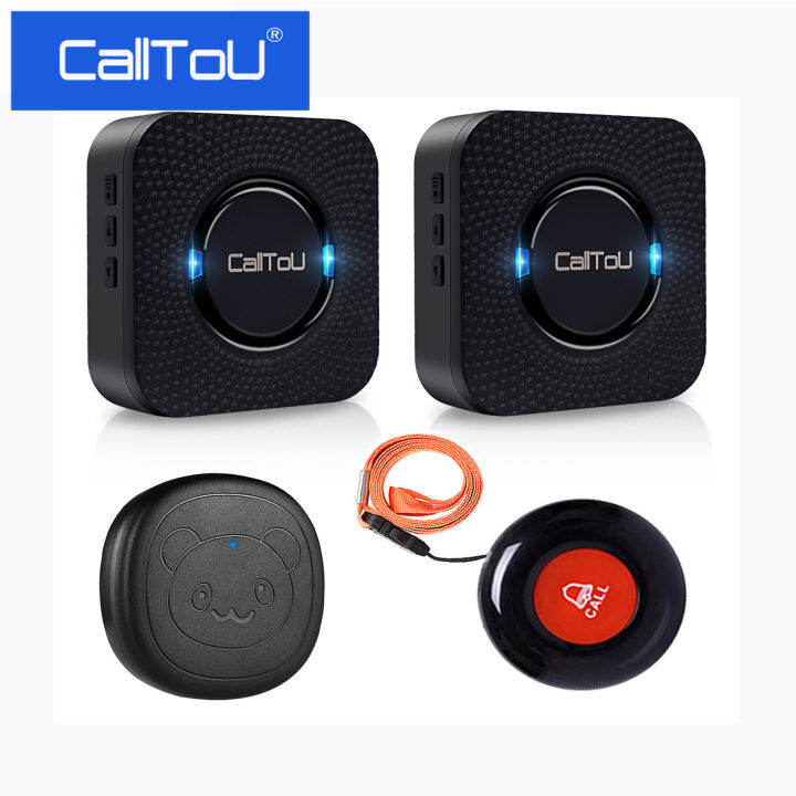 Calltou HJQCB01 Call Pager Calling System Caregiver Pager SOS Call ...