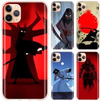 ﹉♘₪ Samurai Jack Soft Silicone Phone Case For iPhone 13 12 11 Pro X XR XS Max XR 6 7 8 G Plus SE 2020 Cover