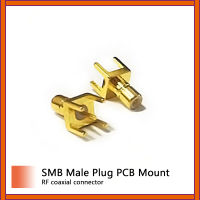 1PC SMB ชายปลั๊ก RF COAX Connector PCB Mount กับ SOLDER โพสต์ตรง Goldplated ใหม่ wholesale