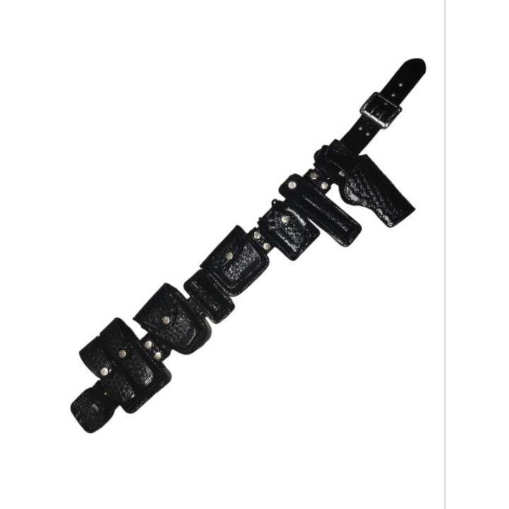 HHG P.N.P Duty Rig Belt Set Leather Complete Lazada PH