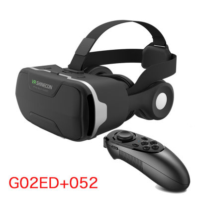 ZP G02ED Shinecon VR แว่นตาชุดหูฟังรุ่นป้องกันดวงตา360พาโนรามาแว่นตาโทรศัพท์มือถือ VR แว่นตา